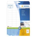 Herma 4336 Etiketten Premium A4, weiß 35,6x16,9 mm Papier...