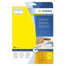Herma 4466 Etiketten A4 gelb 70x37 mm Papier matt 480 St.
