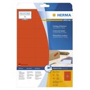Herma 4467 Etiketten A4 rot 70x37 mm Papier matt 480 St.