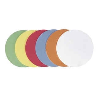 Franken selbstklebende Moderationskarte Kreis groß, 195 mm, sortiert, 300 Stück