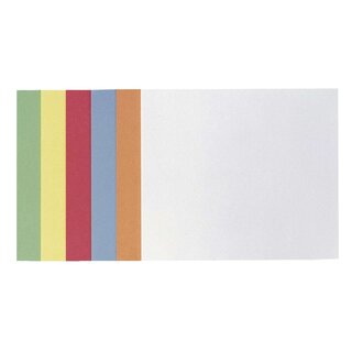 Franken selbstklebende Moderationskarte Rechteck, 200 x 149 mm, Farbkombinationen, 300 Stück