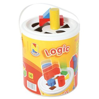 Logic Steckspieltrommel mit 30 Bausteinen