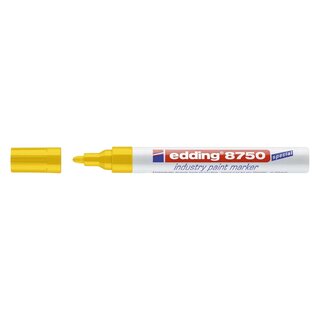 Edding 8750 Lackmarker industry paint marker, 2-4 mm, gelb