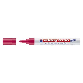 Edding 8750 Lackmarker industry paint marker, 2-4 mm, rot