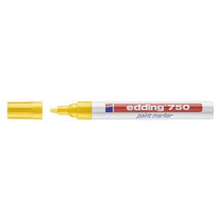 Edding 750 Glanzlack-Marker creative - 2 - 4 mm, gelb