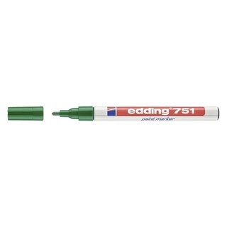 Edding 751 Glanzlack-Marker creative - 1 - 2 mm, grün
