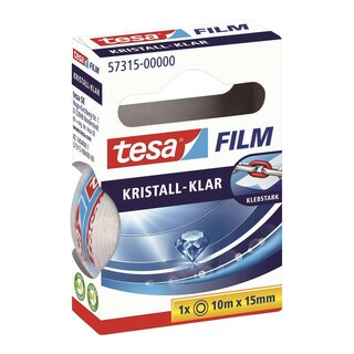 Tesa® Klebefilm kristall-klar - Bandgröße (L x B): 10 m x 15 mm