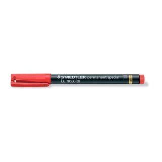 Staedtler® Feinschreiber Universalstift Lumocolor® permanent special, rot, 0,6 mm
