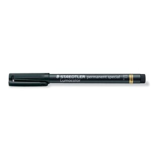 Staedtler® Feinschreiber Universalstift Lumocolor® permanent special, schwarz, 0,6 mm