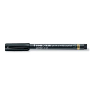 Staedtler® Feinschreiber Universalstift Lumocolor® permanent special, schwarz, 0,4 mm