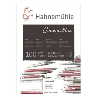 Hahnemühle Skizzenblock Creativ A4 100 g/qm 100 Blatt