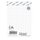 Ursus Basic Notizblock A7 48 Blatt 60g/qm 5mm kariert