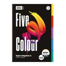 Ursus Basic Collegeblock Five Colour A4 100 Blatt 70g/qm...
