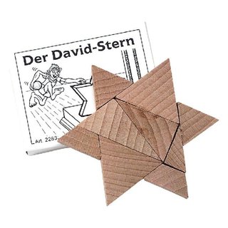 Der David-Stern - Mini-Puzzle