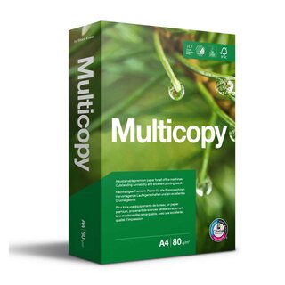 MultiCopy - A4, 80 g/qm, weiß, 500 Blatt