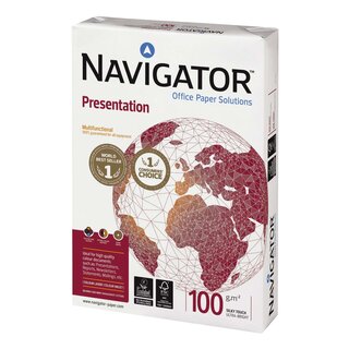 Navigator Presentation - A4, 100 g/qm, weiß, 500 Blatt