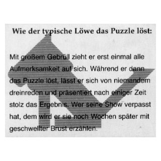 Mini-Löwe-Puzzle