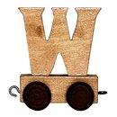 Buchstaben-Waggon W