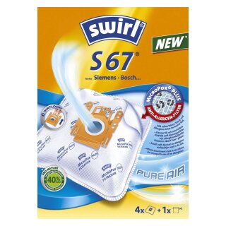 Swirl® Staubfilter-Beutel - Marke Siemens/Bosch - S 67 AirSpace