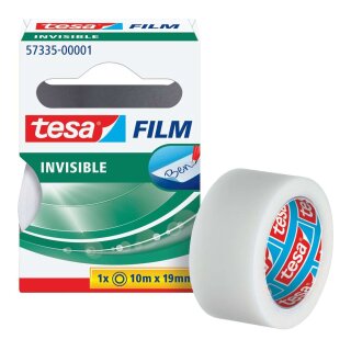 Tesa® Klebefilm matt-unsichtbar - beschriftbar, Bandgröße (L x B): 10 m x 19 mm
