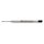 Faber-Castell Kugelschreibermine - B, schwarz, dokumentenecht, Großraummine