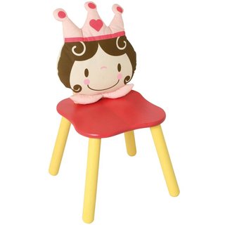 Kinderstuhl Prinzessin pastell aus Holz
