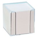 Folia Notizboxen - glasklar, ca. 700 Blatt - weiß,...