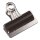 Q-Connect Briefklemmer - 75 mm, Klemmvolumen 20 mm, schwarz, 10 Stück