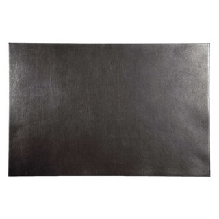Durable Schreibunterlage, feines soft genarbtes Rindleder, 650 x 450 mm, schwarz