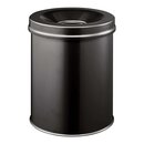 Durable Papierkorb Safe rund 15 Liter, schwarz