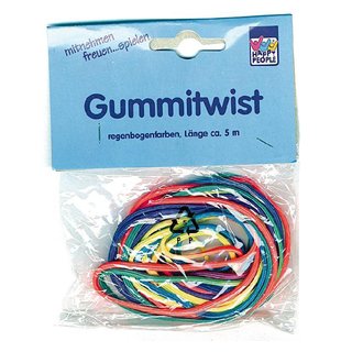 Gummitwist 5 m Regenbogen