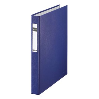 Leitz 4210 Ringbuch Maxi - A4, 25mm, 2 Ringe, PP, blau