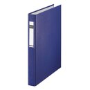 Leitz 4210 Ringbuch Maxi - A4, 25mm, 2 Ringe, PP, blau