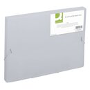 Q-Connect Sammelbox - ca. 250 Blatt, transparent milchig