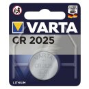 Varta Knopfzelle Lithium - CR 2025, 3 V