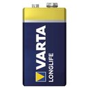 Varta Batterien LONGLIFE - E-Block/6LR61, 9,0 V