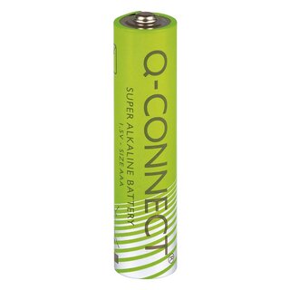 Q-Connect Super Alkaline Batterien - Micro/LR03/AAA, 1,5 V