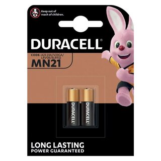 Duracell Sicherheitsbatterien - MN21 3LR50  12 V - 2 Stück
