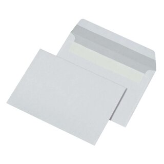 MAILmedia® Briefumschläge C6 (162x114 mm), ohne Fenster, haftklebend, 80 g/qm, 1.000 Stück