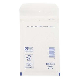 Arofol ® Luftpolstertaschen Nr. 2, 120x215 mm, weiß, 200 Stück