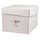 Elco Faltentasche Office Box mit Deckel - C4, weiß, 20 mm Falte, haftklebend, ohne Fenster, 120 g/qm, 200 Stück