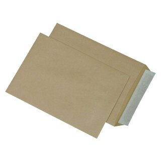 MAILmedia® Versandtaschen C5, ohne Fenster, haftklebend, 90 g/qm, braun, 500 Stück