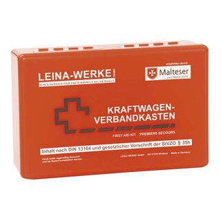Leina-Werke Kfz-Verbandkasten Standard - rot