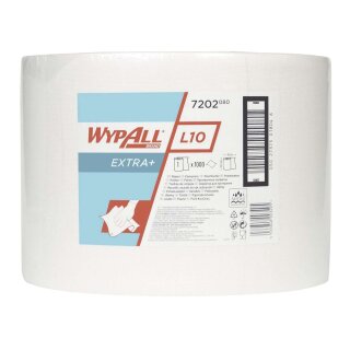 Wypall® Wischtuchrollen L20 - 1-lagig, weiß, 1000 Tücher