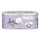 Hakle® LADY Toilet Tissue - 4-lagig, geprägt,...