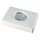 Hygienebeutelspender - selbstklebend o. per Schrauben zur Wandmontage, weiß, Modell 1386761