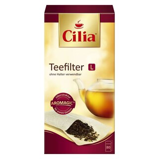 Cilia® Teefilter - 80 Stück, halterlos