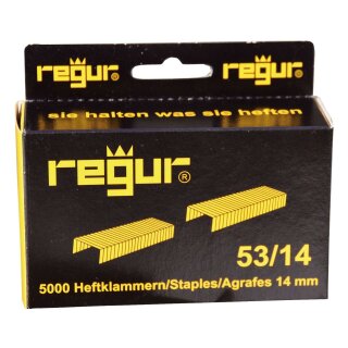 Regur® Heftklammern 53/14, 5000 Stück