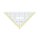 Aristo Zeichendreieck TZ-Dreieck®, Plexiglas® mit Griff, 225 mm, glasklar