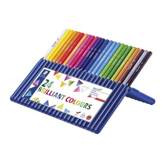 Staedtler® ergo soft® 157 Farbstift - 3 mm, Box mit 24 Farben